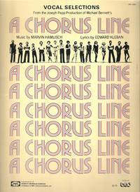 Item #031017 VOCAL SELECTIONS FROM THE JOSEPH PAPP PRODUCTION OF MICHAEL BENNETT'S "A CHORUS...