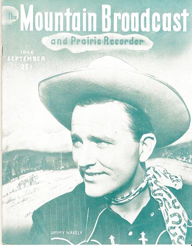 Item #031809 THE MOUNTAIN BROADCAST AND PRAIRIE RECORDER:; Devoted to the American Tradition in Folk Music. New Series, No. 9, September 1946. Zeb Whipple.