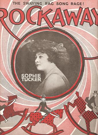 Item #034047 ROCKAWAY:; The Swaying Rag Song Rage! Words by Howard Johnson and Alex Rogers. Music by C. Luckeyth Roberts. Rockaway Beach / Rockaway.. sheet music New York.