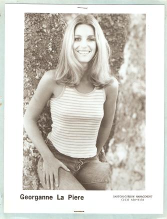 Item #034449 PROFESSIONAL PHOTOGRAPH OF GEORGANNE LA PIERE:; American actress and half-sister of Cher. Georganne La Piere.