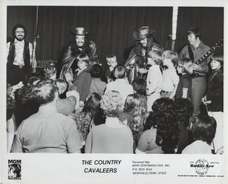 Item #036018 PROFESSIONAL PHOTOGRAPH OF THE COUNTRY CAVALEERS:; Country & Western performers....