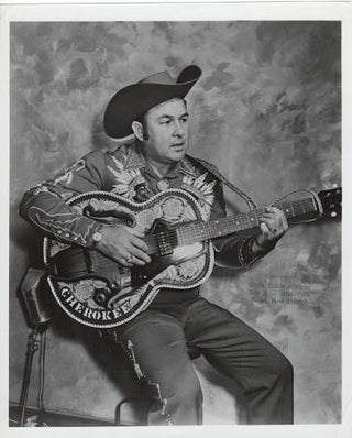 Item #036032 PROFESSIONAL PHOTOGRAPH OF LITTLE RICHIE JOHNSON:; Country & Western performer....