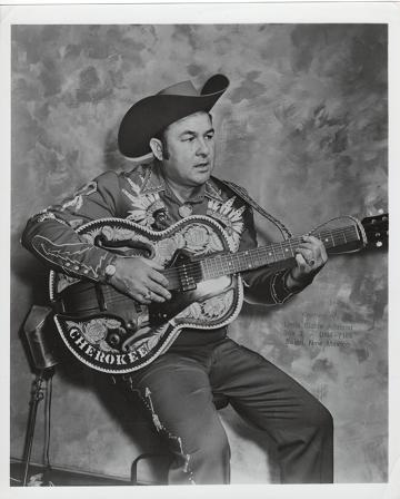 Item #036032 PROFESSIONAL PHOTOGRAPH OF LITTLE RICHIE JOHNSON:; Country & Western performer. Richie Johnson.