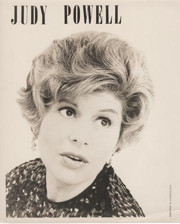 Item #036039 PROFESSIONAL PHOTOGRAPH OF JUDY POWELL:; Country & Western performer. Judy Powell.