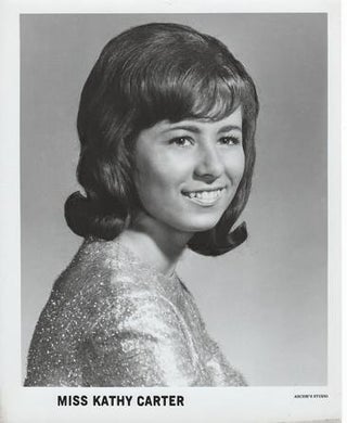 Item #036060 PROFESSIONAL PHOTOGRAPH OF MISS KATHY CARTER:; Country & Western performer. Kathy...