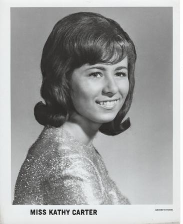 Item #036060 PROFESSIONAL PHOTOGRAPH OF MISS KATHY CARTER:; Country & Western performer. Kathy Carter.