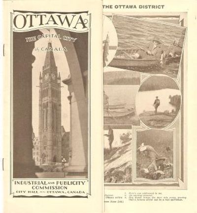 Item #036086 OTTAWA: THE CAPITAL CITY OF CANADA.; Industrial and Publicity Commission. Ottawa Ontario.