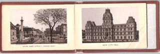 MONTREAL:; Viewbook, 18 panels of Albertype, photo-lithographic views by Louis Glaser.