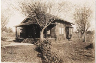 Item #037108 ORIGINAL PHOTOGRAPH OF A COTTAGE AND GARDEN AT 426 A ST., BAKERSFIELD, CA....
