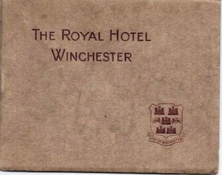 Item #037505 THE ROYAL HOTEL, WINCHESTER:; G. James, Proprietor. Winchester England