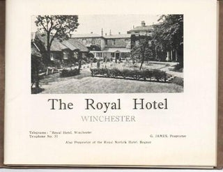 THE ROYAL HOTEL, WINCHESTER:; G. James, Proprietor.