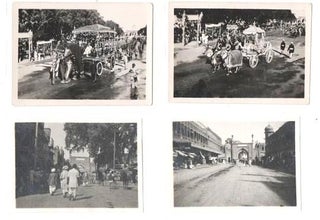 GROUP OF 26 PHOTOGRAPHS SHOWING PEOPLE AND SCENES IN MYSORE AND OOTACAMUNO