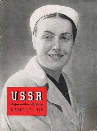 Item #037946 USSR INFORMATION BULLETIN, March 17, 1948:; Volume VIII, Number 5. International...