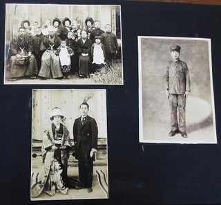 PHOTOGRAPH ALBUM OF 116 PROFESSIONAL IMAGES, MOSTLY FROM MIE-KEN, CIRCA 1895-1925, DURING THE MEIJI AND TAISHO PERIODS