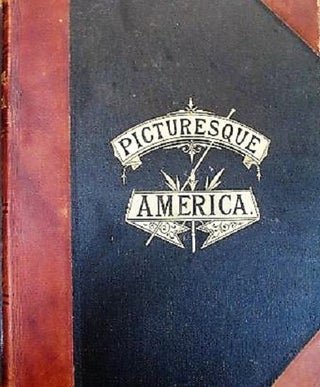 Item #038153 PICTURESQUE AMERICA; OR, THE LAND WE LIVE IN. A Delineation by Pen and Pencil of...