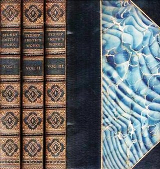 Item #038867 THE WORKS OF THE REV. SYDNEY SMITH. Second Edition. In Three Volumes. Sydney Smith