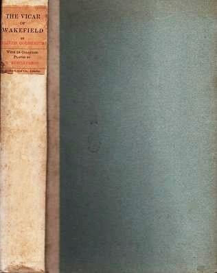 Item #039091 THE VICAR OF WAKEFIELD: A Tale by Doctor Goldsmith. With twenty-four coloured...