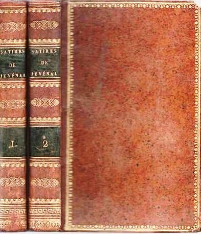 Item #039151 SATIRES DE JUVENAL, Traduites par J. Dusaulx ... Nouvelle Edition, augmentee de notes, et precedee de notices historiques sur la vie Juvenal et sur celle de Dusaulx; par N.L. Achaintre. Juvenal.