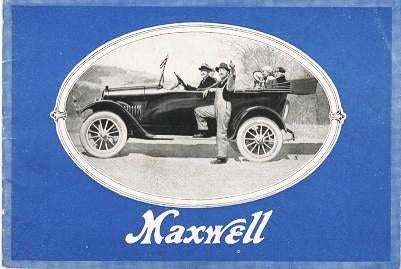 Item #039856 MAXWELL. Maxwell Motor Company.