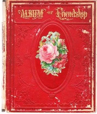 Item #039913 1873-1881 AUTOGRAPH FRIENDSHIP ALBUM: VICINITY OF TISKILWA, ILLINOIS. Mary Webb...
