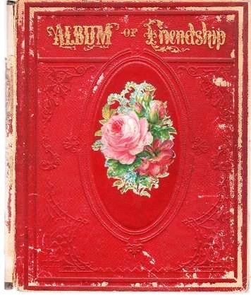 Item #039913 1873-1881 AUTOGRAPH FRIENDSHIP ALBUM: VICINITY OF TISKILWA, ILLINOIS. Mary Webb Illinois / Lichty.