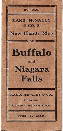 Item #040528 RAND, McNALLY & CO.'S NEW HANDY MAP OF BUFFALO AND NIAGARA FALLS [cover title]. New...