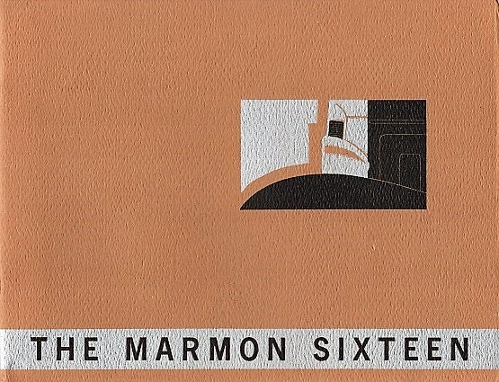 Item #040560 THE MARMON SIXTEEN: A Presentation of Body Styles and a summary of its Mechanical Features. Marmon Motor Car Company.