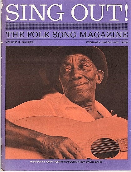 Item #040574 "SING OUT! THE FOLK SONG MAGAZINE", Volume 17, Number 1, February/ March 1967. Sing Out magazine.