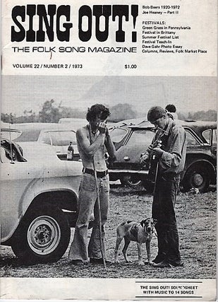 Item #040597 "SING OUT! THE FOLK SONG MAGAZINE", Volume 22, Number 2, March/ April, 1973 [with...
