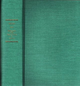 Item #040845 A BIBLIOGRAPHY OF THE NEGRO IN AFRICA AND AMERICA. Monroe N. Work, compiler