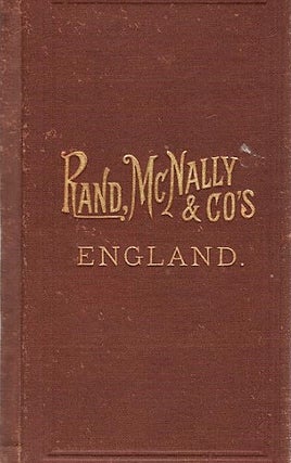 Item #040935 RAND, McNALLY & CO.'S INDEXED POCKET MAP OF ENGLAND AND WALES SHOWING THE...