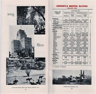 CALIFORNIA AND ARIZONA HOTEL RATES ARE REASONABLE.