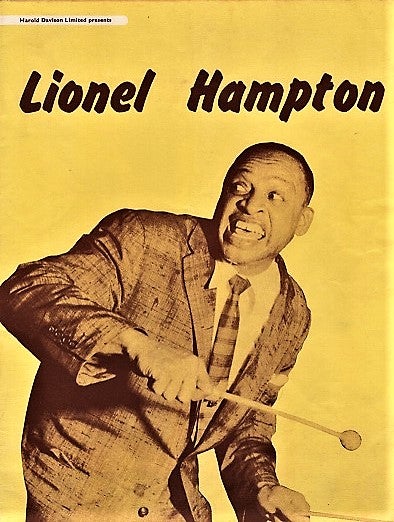 Item #041076 LIONEL HAMPTON AND HIS ORCHESTRA: Presented on its First British Tour by Harold Davison Limited...Oct-Nov 1956. Souvenir Programme. Lionel Hampton.