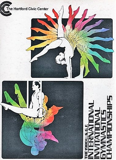 Item #041154 THE 1980 U.S.G.F. INTERNATIONAL INVITATIONAL GYMNASTICS CHAMPIONSHIPS. United States Gymnastic Federation.