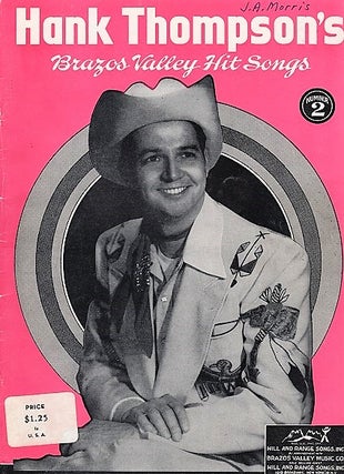 HANK THOMPSON'S BRAZOS VALLEY HIT SONGS, No. 1 and No. 2.