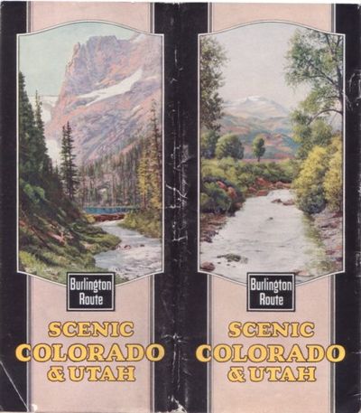 Item #BOOKS011089I AMERICA'S PLAYGROUND FOR AMERICANS:; An Appreciation of Colorado and Utah...Side Trips into the Mountain World. By Edwin L. Sabin and others. Colorado, Edwin L. Utah / Sabin.