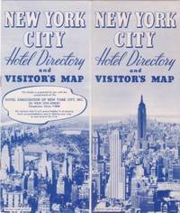 Item #BOOKS012916I NEW YORK CITY HOTEL DIRECTORY AND VISITOR'S MAP. New York New York