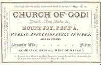 Item #BOOKS013551I CHURCH OF GOD! BETHEL--WEST MAIN ST., MOUNT JOY, PENN'A, PUBLIC...