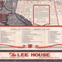 Item #BOOKS015750I THE LEE HOUSE ... REDUCED SUMMER RATES ... WASHINGTON, DC:; Room for Two Persons, $3.50-$4.00 ... 250 Perfectly Appointed Rooms. Edward W. Martin, Manager. Washington DC.