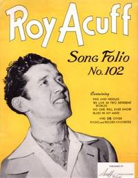 Item #BOOKS018061I SONG FOLIO NO. 102. Roy Acuff
