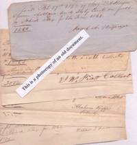 Item #BOOKS018556I GROUP OF FIVE TAX RECEIPTS MADE OUT TO THE HOUSELS [UPPER BUCKS COUNTY,...