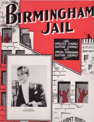 Item #BOOKS019419I BIRMINGHAM JAIL. With ukelele chords, guitar chords, and special Hawaiian...