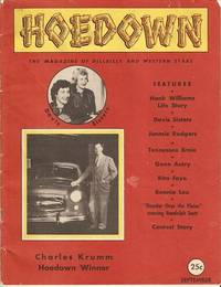 Item #BOOKS020868I HOEDOWN, Vol. I, No. 1:; The Magazine of Hillbilly and Western Stars....