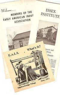 Item #BOOKS021011I GROUP OF SIXTEEN (16) PRINTED ITEMS PRINTED BY THE E.A.I.A. Early American Industries Association.